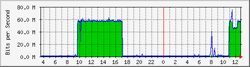 10.254.3.100_28 Traffic Graph
